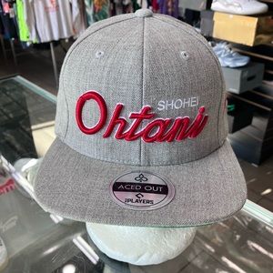 Aced Out Shohei Ohtani Grey Hat Cap Snapback